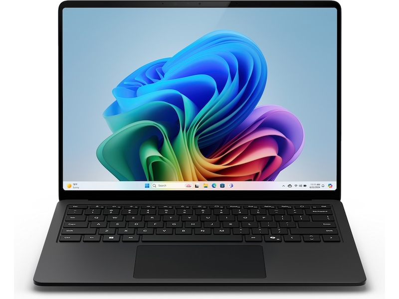 Microsoft Surface Laptop Copilot+ PC C10 13.8" touch (sort) -B-Grade Demo bærbar PC