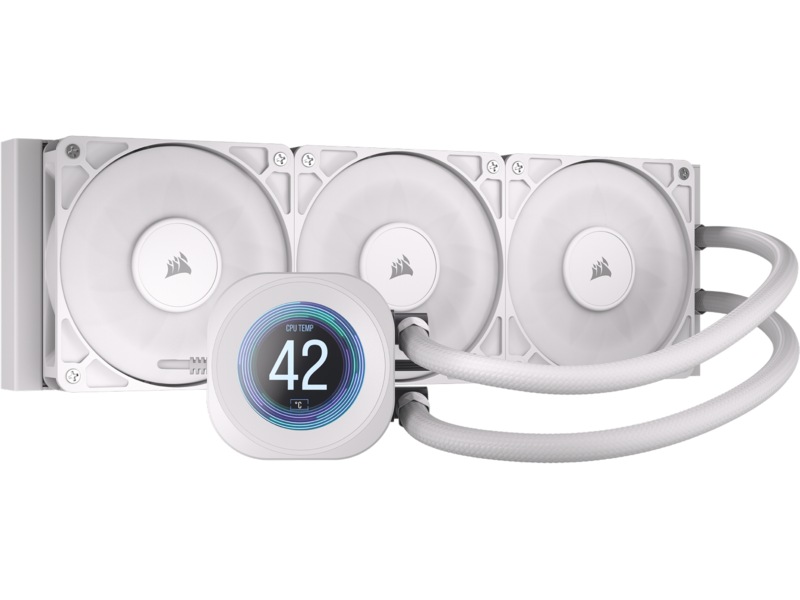 Corsair Nautilus 360 RS LCD Kjøler (hvit) -B-Grade Demo annet i datautstyr