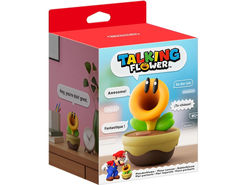 Super Mario Bros. Wonder Talking Flower Tilbehør til spillkonsoller