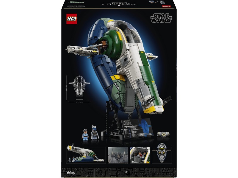 LEGO Star Wars Jango Fetts Firespray-stjerneskip 75409 LEGO