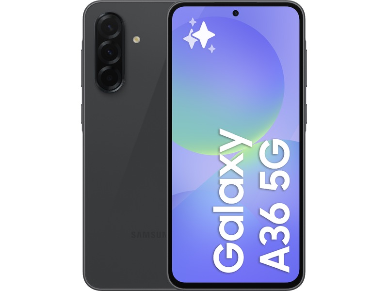 Samsung Galaxy A36 5G 128GB Enterprise (awesome black) Mobiltelefoner