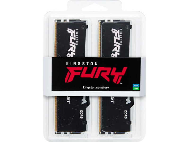 Kingston FURY Beast RGB DDR5 5200MHz 64GB -B-Grade Demo minne (ram)