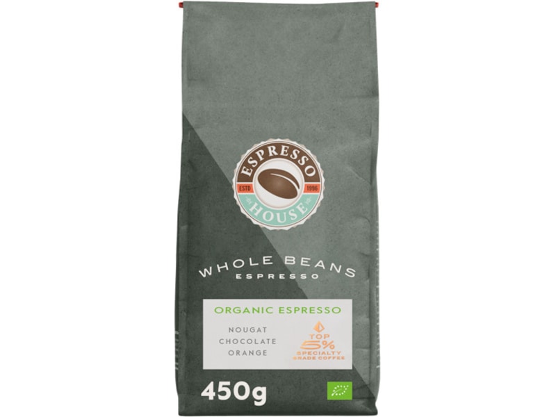 Espresso House Organic 450g Kaffebønner