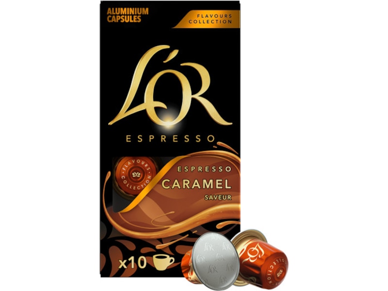 L'OR Espresso Caramel, 10-pakning Kaffekapsler
