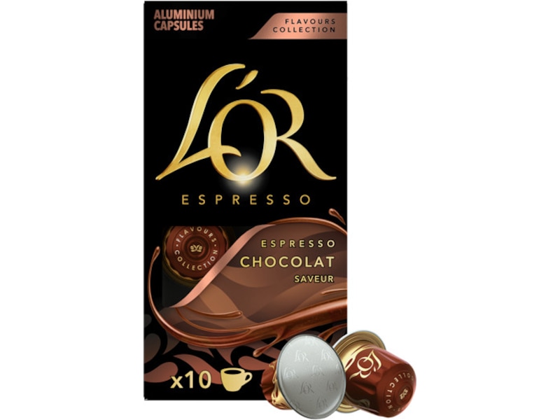 L'OR Espresso Chocolate, 10-pakning Kaffekapsler