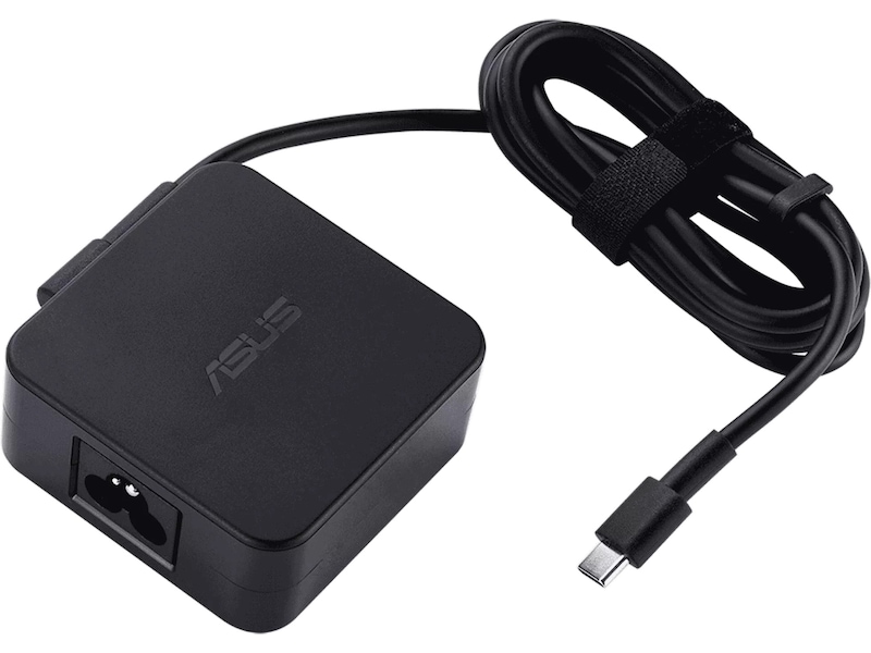 ASUS 68W USB-C Vegglader (sort) Batteri og lader