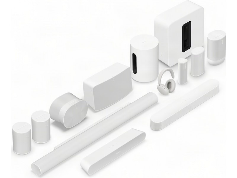 Sonos Play Trådløs Høyttaler (hvit) Høyttalere