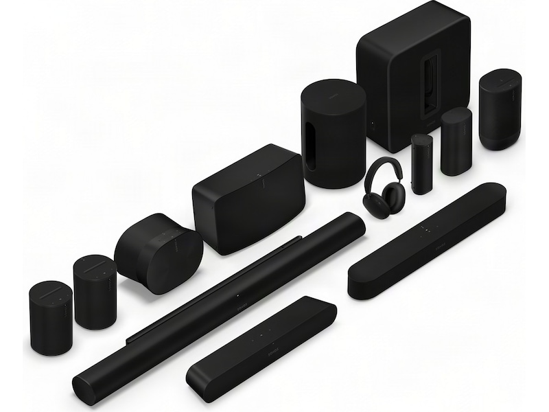 Sonos Play Trådløs Høyttaler (sort) Høyttalere