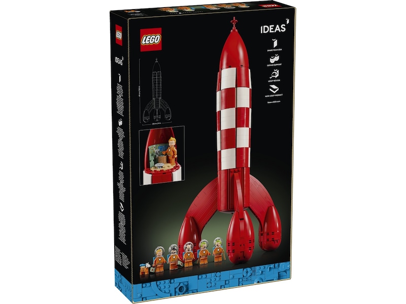 LEGO Ideas Tintin månerakett 21367 LEGO