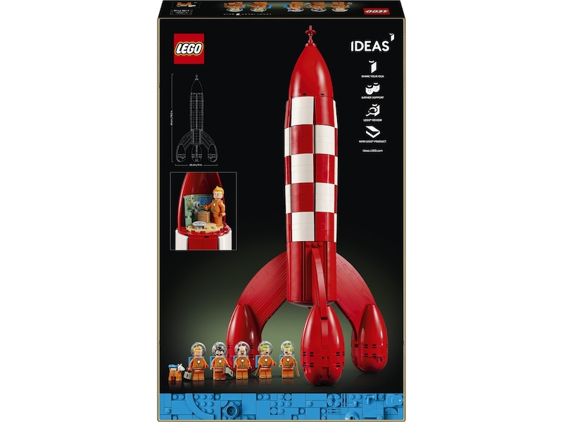 LEGO Ideas Tintin månerakett 21367 LEGO