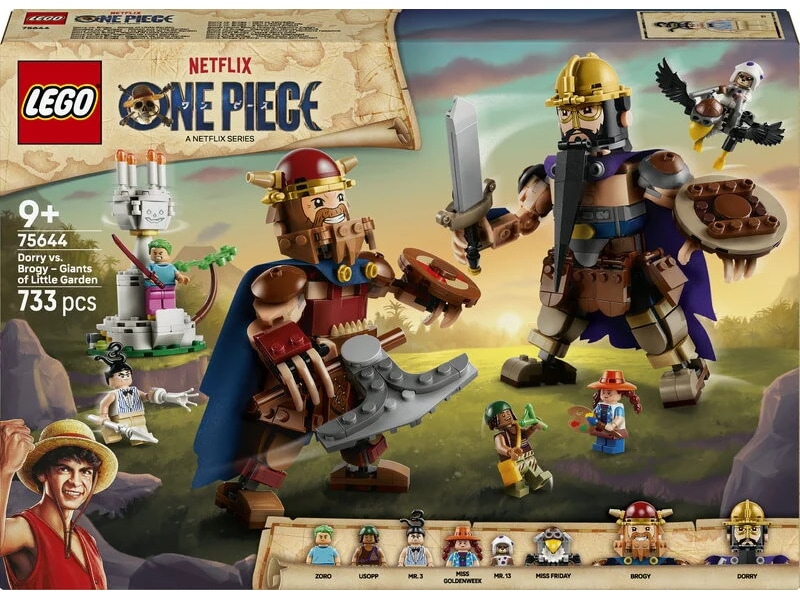 LEGO One Piece Dorry mot Brogy - kjempene fra Little Gardenn 75644 LEGO