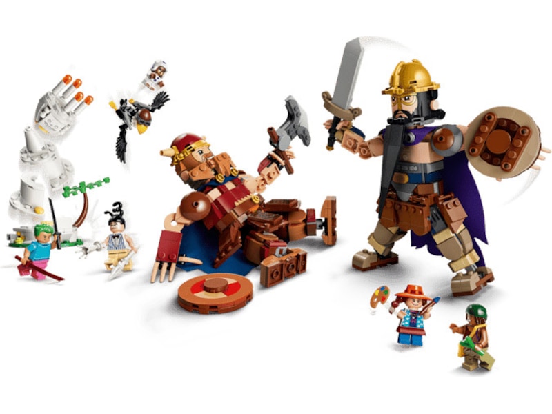 LEGO One Piece Dorry mot Brogy - kjempene fra Little Gardenn 75644 LEGO