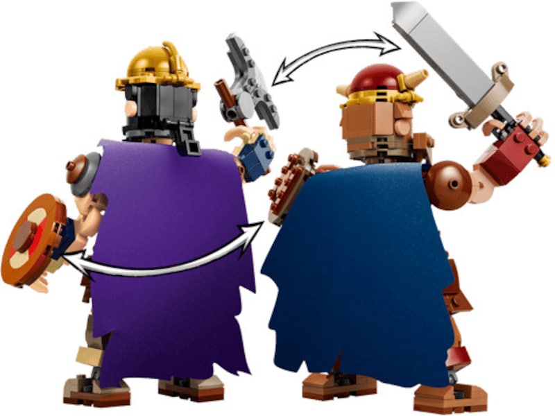 LEGO One Piece Dorry mot Brogy - kjempene fra Little Gardenn 75644 LEGO