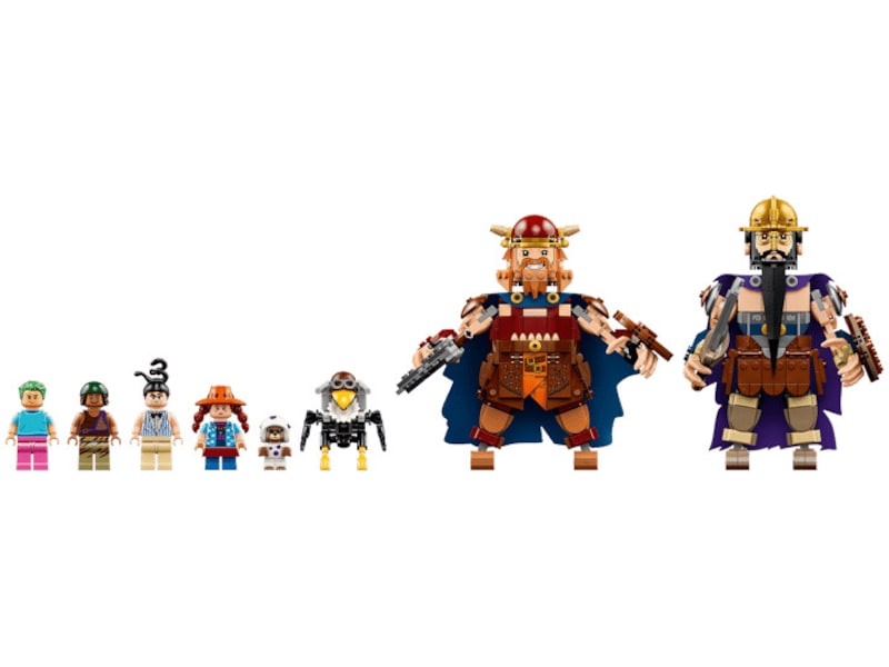LEGO One Piece Dorry mot Brogy - kjempene fra Little Gardenn 75644 LEGO