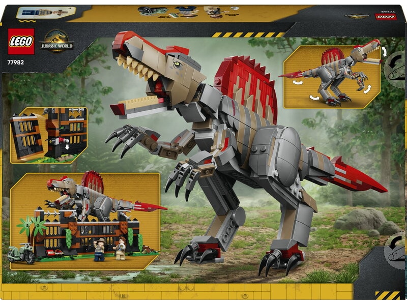LEGO Jurassic World Dinosaurieflykt med spinosaurus 77982 