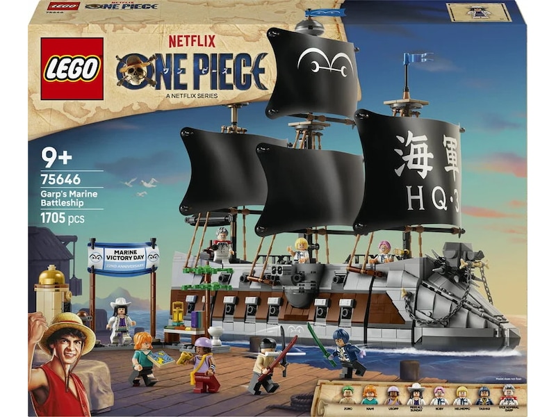 LEGO One Piece Garps Marinfartyg 75646 LEGO