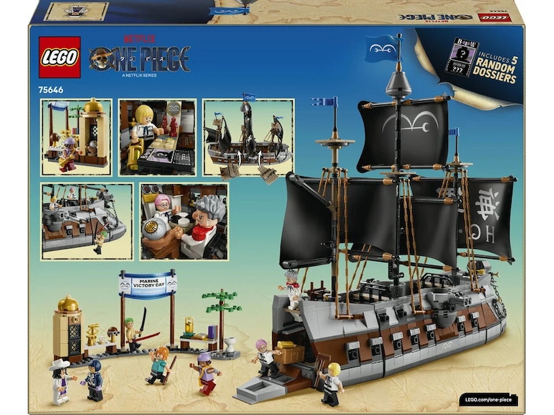 LEGO One Piece Garps Marinfartyg 75646 LEGO