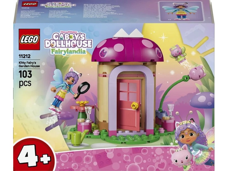 LEGO Gabby's Dollhouse Kattealvs hus og hage 11212 LEGO