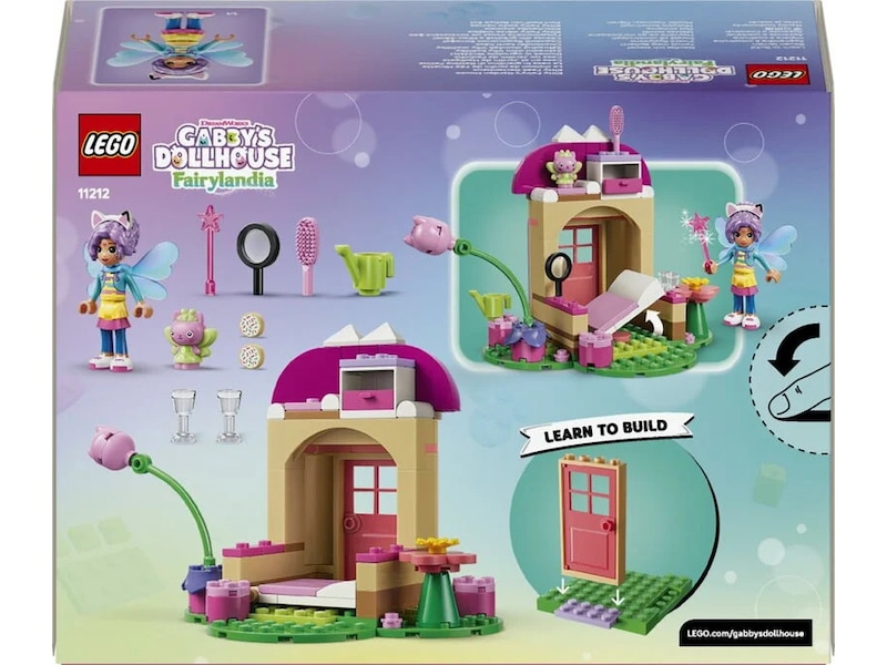 LEGO Gabby's Dollhouse Kattealvs hus og hage 11212 LEGO