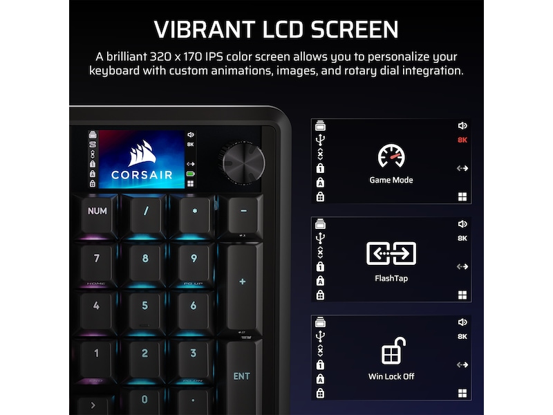 CORSAIR VANGUARD 96 WIRELESS Gaming Tastatur Gamingtastatur
