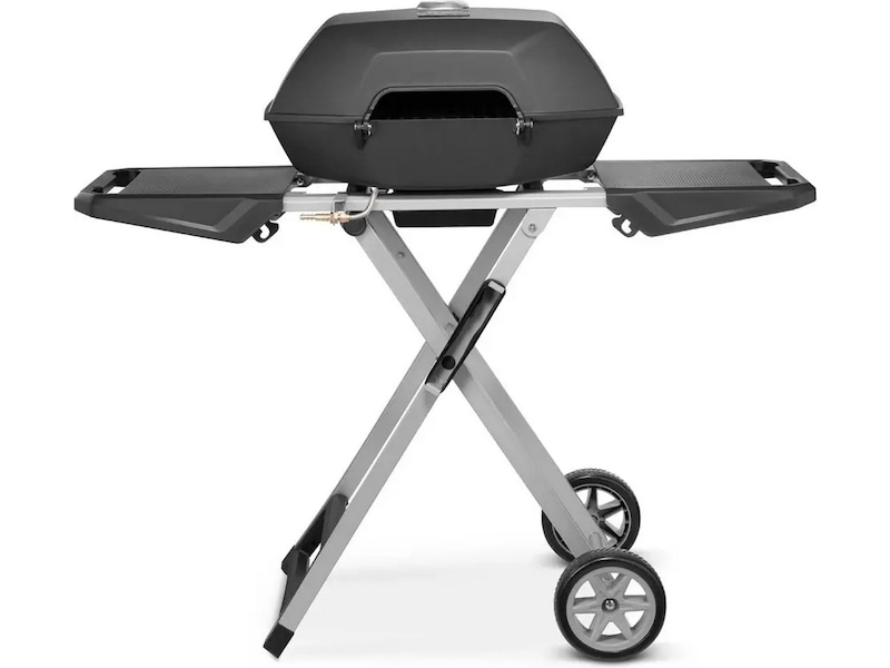 Bærbar gassgrill med dobbelbrenner 4,5 kW Grill