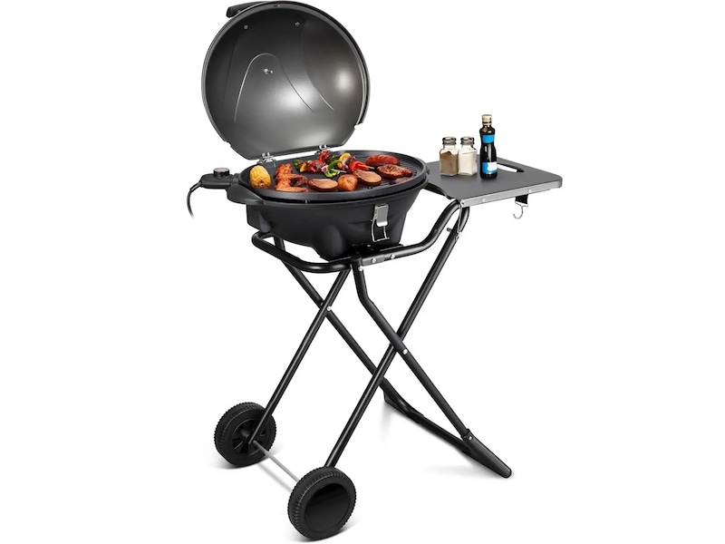 Austin and Barbeque 2400 W elektrisk bordgrill med stativ Grill
