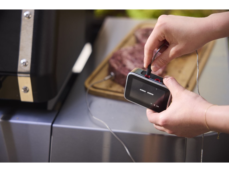 Weber Smart Hub-termometer med Display Grillverktøy & tilbehørssett