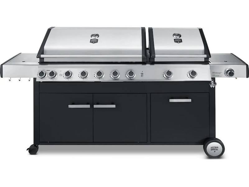 Austin and Barbeque Gassgrill 8+2 brennere Grill