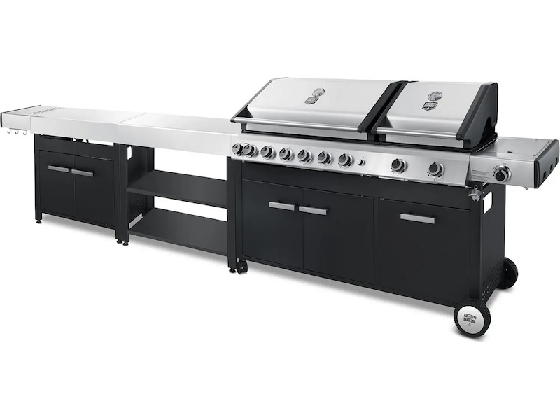 Austin and Barbeque Gassgrill 8+2 brennere Grill