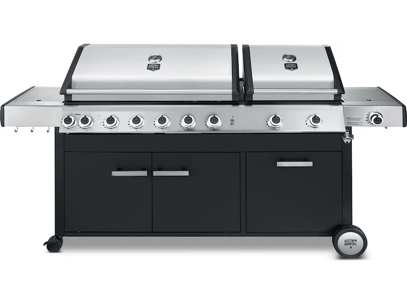 Austin and Barbeque Gassgrill 8+2 brennere Grill