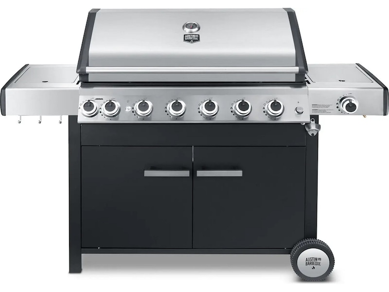 Austin and Barbeque Gassgrill 6+2 brennere Grill