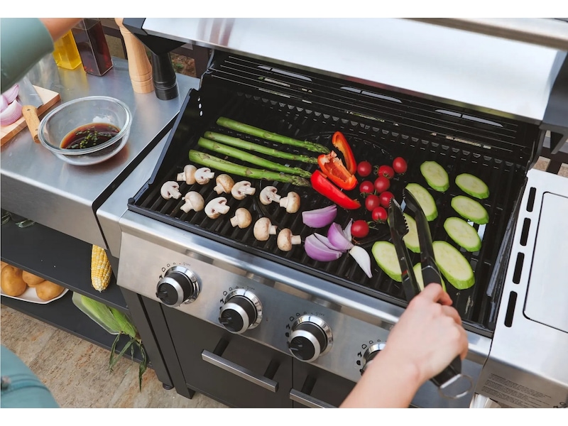 Austin and Barbeque Gassgrill 6+2 brennere Grill