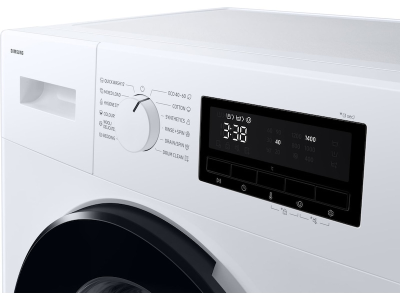 Samsung WW3000FM vaskemaskin 8KG (hvit) Vaskemaskin