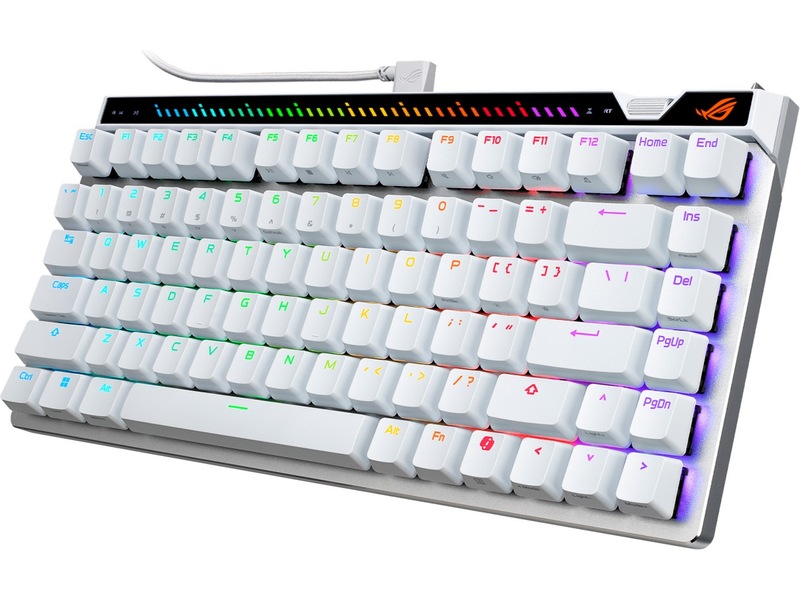 Asus ROG Falchion Ace 75 HE Gamingtastatur (hvit) Gamingtastatur