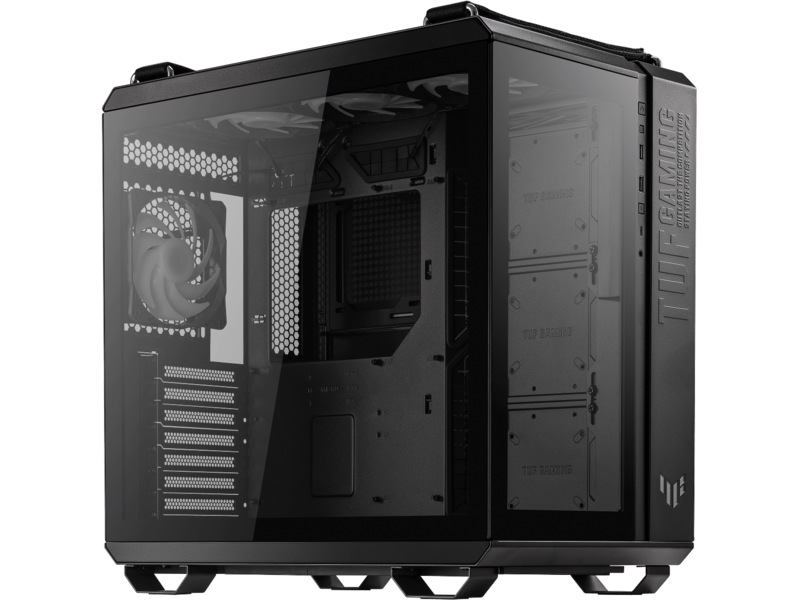 Asus TUF Gaming GT502 Plus TG ARGB Mid Tower (sort) -B-Grade Demo annet i datautstyr