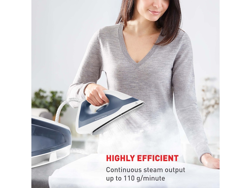 Tefal Express Optimal Blue SV4110E0 Dampstasjon 1,2L 2200W Steamer
