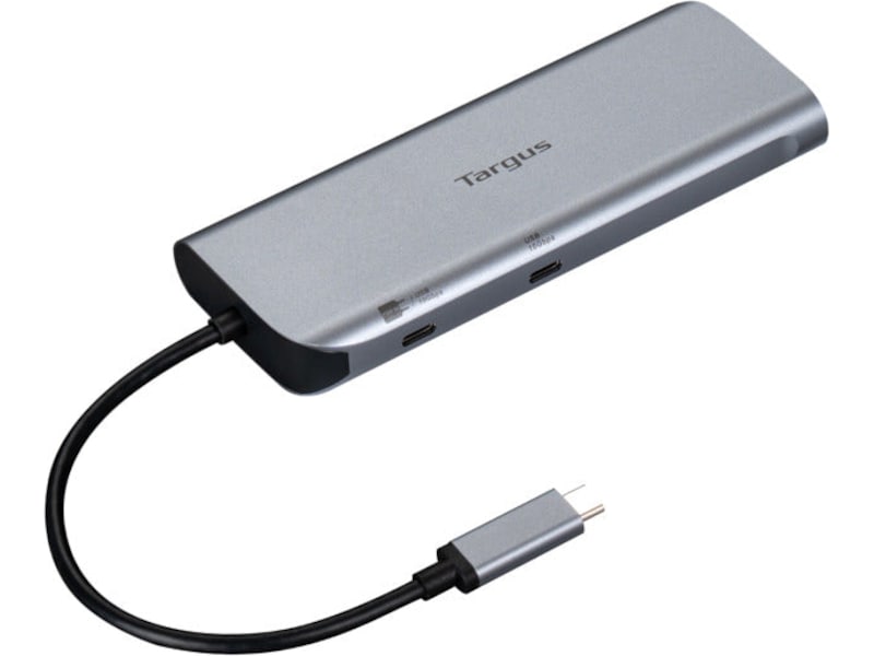 Targus 140W USB-C Dual Video Mobile Dock (Silver) Dockingstasjon & USB-HUB