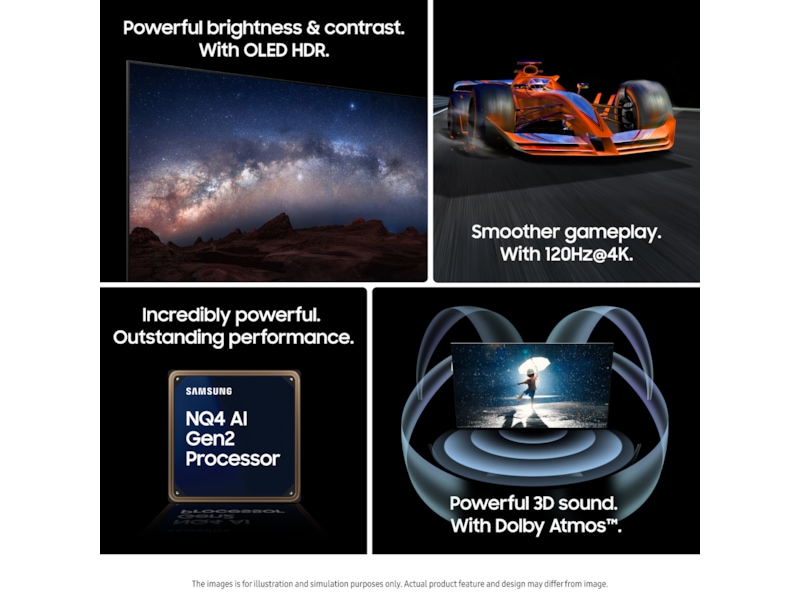 Samsung 83" S85F OLED 4K Smart TV (2025) -B-Grade Demo TV/projektor