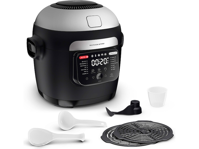 Tefal Actifry Multicooker 6L Frityrkoker (sort) Mat- & dampkokere