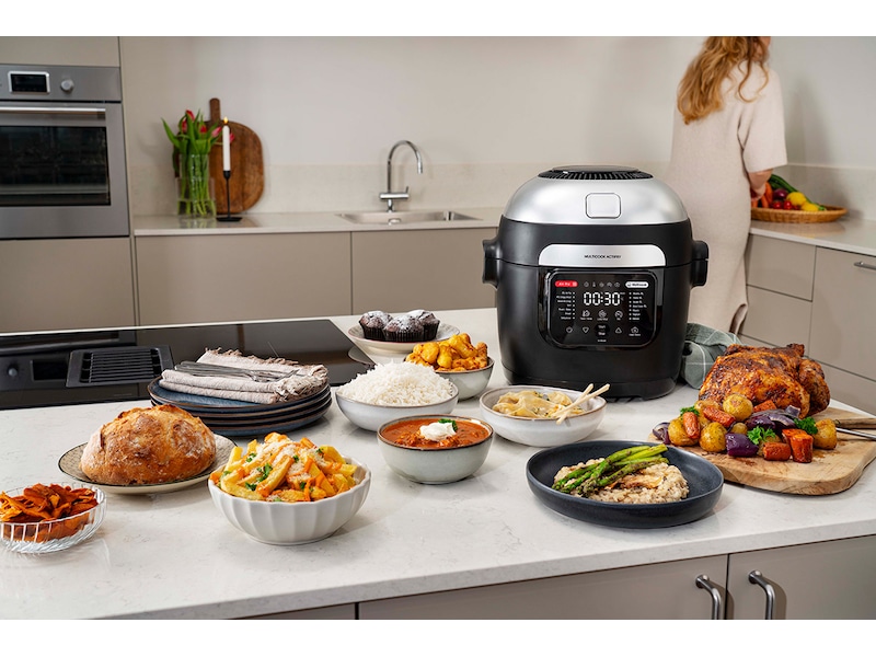 Tefal Actifry Multicooker 6L Frityrkoker (sort) Mat- & dampkokere