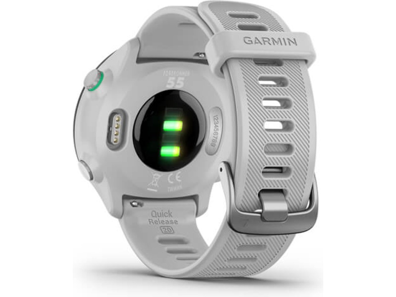 Garmin Forerunner 55 sportsklokke 42mm - hvit -B-Grade Demo klokker