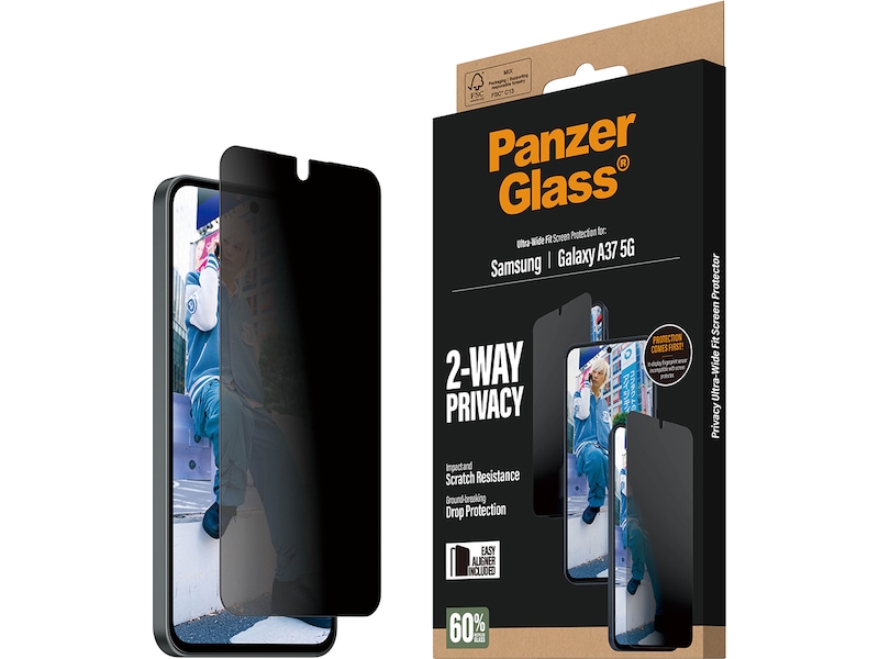 PanzerGlass Galaxy A37 5G Privacy Skjermbeskytter Skjermbeskytter