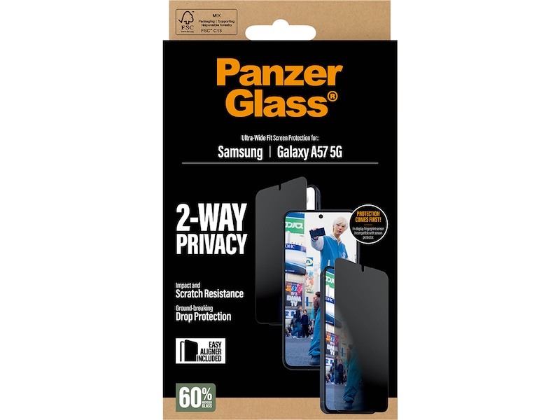 PanzerGlass Privacy Skjermbeskytter Galaxy A57 5G Skjermbeskytter