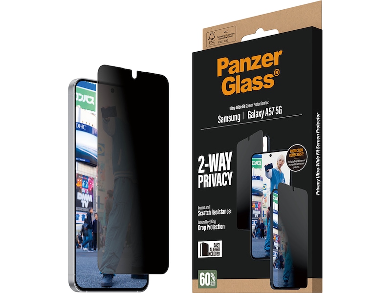 PanzerGlass Privacy Skjermbeskytter Galaxy A57 5G Skjermbeskytter