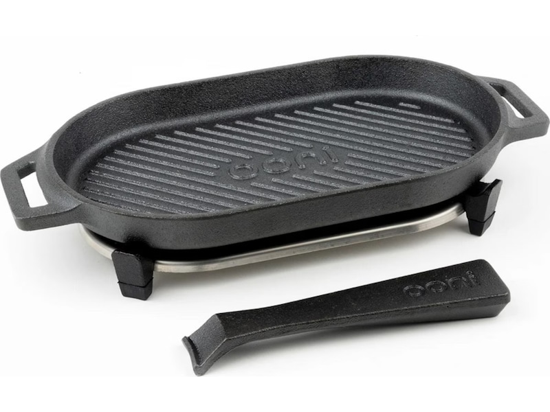 Ooni støpejernspanne for grilling Tilbehør til pizzaovner