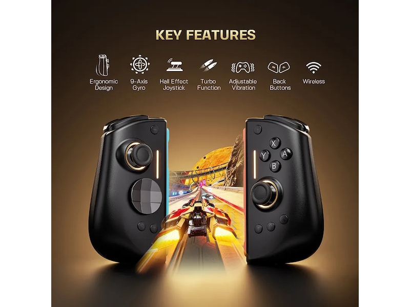 NYXI Hyperion 3 Hall-Effect Joy-Pad Tilbehør til spillkonsoller