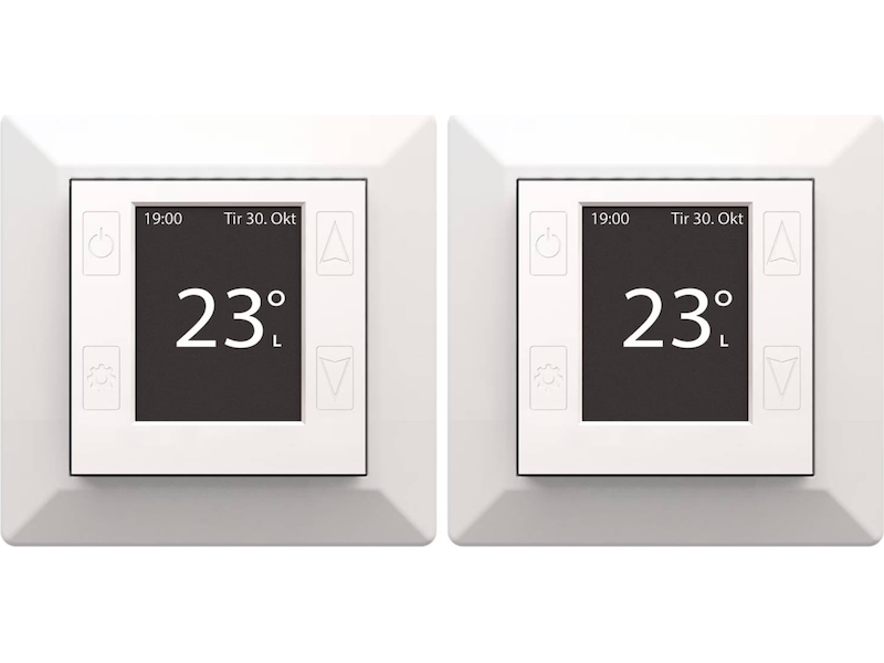 Mill Smart WiFi Gulvtermostat 2-pack (matt hvit) Tilbehør til varme