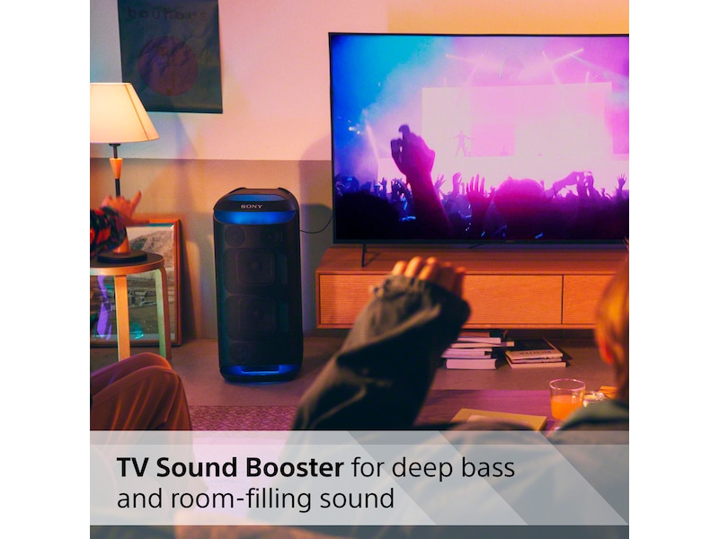 Sony SRS-XV800 Trådløs Høyttaler 2-pack (Sort) Trådløs / Bluetooth-høyttaler