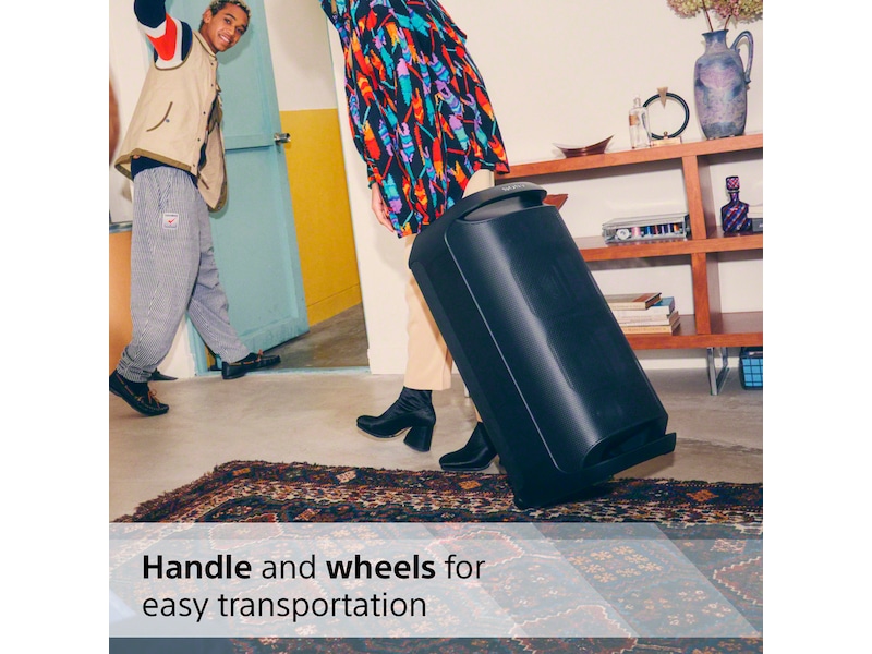 Sony SRS-XV800 Trådløs Høyttaler 2-pack (Sort) Trådløs / Bluetooth-høyttaler