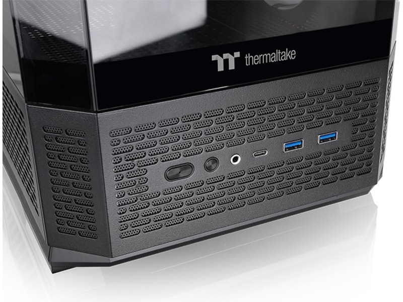 Thermaltake View 370 TG ARGB Mid Tower (sort) Midi tower